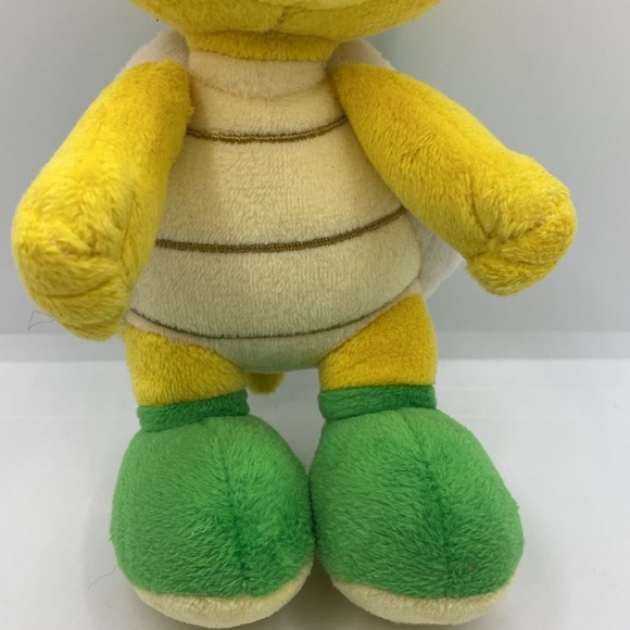Super Mario Bros Plush Doll Koopa 7.5” Green Shell Stuffed Animal Toy - Picture 3 of 9